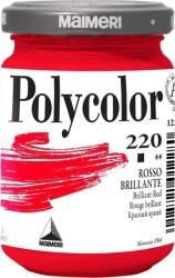Maimeri Vynil Polycolor Akril festék Brilliant Red 220 140 ml 1 db (M1220220)