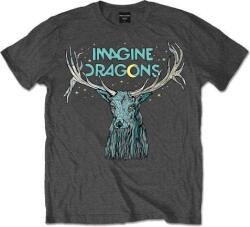 Imagine Dragons Ing Elk in Stars Unisex Charcoal Grey XL (IMDRTS02MC04)