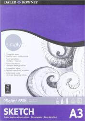 Daler-Rowney Simply Sketching Paper Simply Vázlatfüzet A3 95 g (434935300)