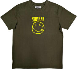 Nirvana Ing Yellow Happy Face Unisex Green 2XL (NIRVTS04MGR05)