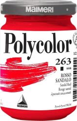 Maimeri Vynil Polycolor Akril festék Sandal Red 263 140 ml 1 db (M1220263)