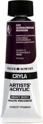 Daler-Rowney Cryla Artists’ Akril festék Quinacridone Maroon 75 ml 1 db (125075432)
