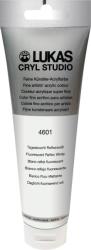 LUKAS Cryl Studio Plastic Tube Akril festék Flourescent Reflex White 125 ml 1 db (746010012)