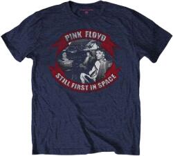 Pink Floyd First In Space Vignette Navy Blue M Ing (PFTEE139MN02)