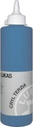 LUKAS Cryl Terzia Plastic Bottle Akril festék Cerulean Blue 500 ml 1 db (749210500)