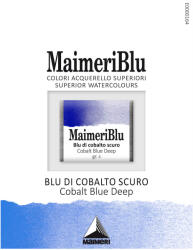 Maimeri Blu Akvarell festék Cobalt Blue Deep 374 1, 5 ml 1 db (M1607374)