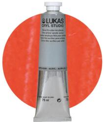 LUKAS Cryl Studio Akril festék Fluorescent Signal Red 75 ml 1 db (46030010)