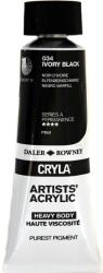 Daler-Rowney Cryla Artists’ Akril festék Ivory Black 75 ml 1 db (125075034)