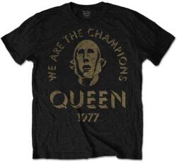 Queen We Are The Champions Black L Ing (QUTS16MB03)