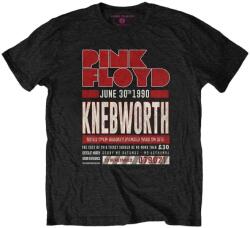 Pink Floyd Ing Knebworth '90 Red Unisex Black S (PFTEE150MB01)
