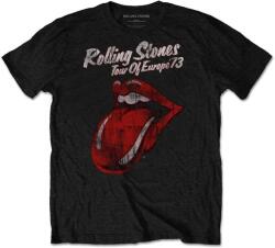 The Rolling Stones Ing 73 Tour Unisex Black M (RSTS114MB02)