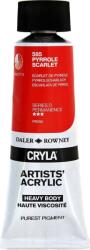 Daler-Rowney Cryla Artists’ Akril festék Pyrrole Scarlet 75 ml 1 db (125075585)