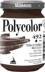 Maimeri Vynil Polycolor Akril festék Burnt Umber 492 140 ml 1 db (M1220492)