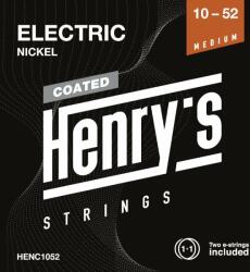 Henry's Coated Nickel 10-52 Elektromos gitárhúrok (HENC1052)