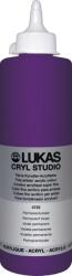 LUKAS Cryl Studio Plastic Bottle Akril festék Permanent Violet 500 ml 1 db (747320500)
