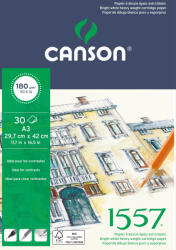 Canson Pad 1557 Drawing Vázlatfüzet A3 180 g (C204127415)