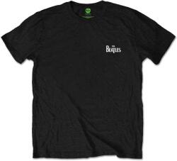 The Beatles Ing Drop T Logo Unisex Black M (BEATBPTEEP10MB02)