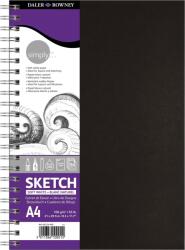 Daler-Rowney Simply Sketch Book Simply Vázlatfüzet A4 100 g Black (482254400)