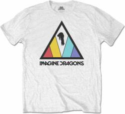 Imagine Dragons Triangle Logo White 2XL Ing (IMDRTS08MW05)