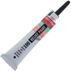 Amsterdam Relief Üvegfesték White 20 ml 1 db (58041001)