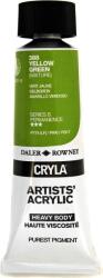 Daler-Rowney Cryla Artists’ Akril festék Yellow Green 75 ml 1 db (125075388)