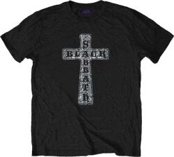Black Sabbath Ing Cross Unisex Black S (BSTS21MB01)