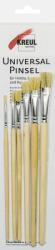 Kreul Universal Bristle Lapos ecsetkészlet 6 db (723025)