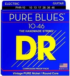 DR Strings PHR 10 Pure Blues Nickel Medium Electric Guitar Strings Elektromos gitárhúrok (PHR-10)