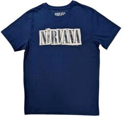 Nirvana Box Logo Denim Blue M Ing (NIRVTS86MD02)