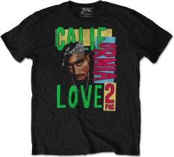 2Pac Ing California Love Unisex Black M (2PACTS05MB02)