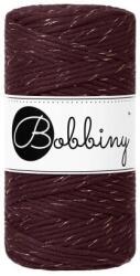 Bobbiny Macrame Cord 3 mm 100 m Golden Burgundy Zsinór (MS-E124)