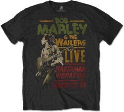 Bob Marley Rastaman Vibration Tour 1976 Black M Ing (BMATTRTW01MB02)