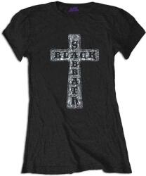 Black Sabbath Ing Cross Womens Black L (BSTS21LB03)