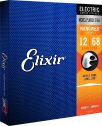 Elixir 12302 Nanoweb Baritone 012-068 Elektromos gitárhúrok (12302)