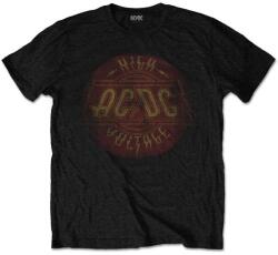 AC/DC High Voltage Vintage Black 2XL Ing (ACDCTS60MB05)