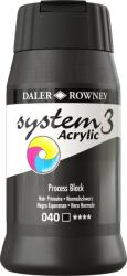 Daler-Rowney System3 Akril festék Process Black 500 ml 1 db (129500040)