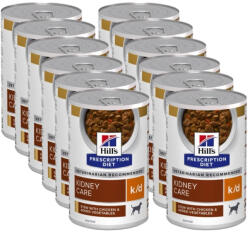 Hill's HILL'S PD Prescription Diet Canine k/d csirke (pörkölt) 12x354g-konzervdobozban