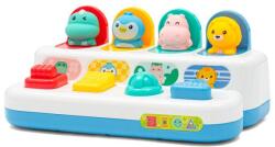 Baby Mix Jucărie interactivă - Ferestre pop-up cu animale Peekaboo Baby Mix (CAR-56437)