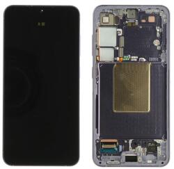 Samsung GH82-33287G Gyári Samsung Galaxy S24 OLED kijelző érintővel Lila (Cobalt Violet) kerettel, előlap, Eu verzió (GH82-33287G)