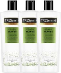 TRESemmé Flawless Waves Hajbalzsam hullámos és göndör hajra 3x400ml