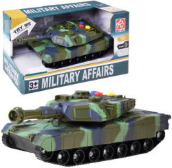Inlea4Fun Katonai tank fény- és hangeffektekkel MILITARY AFFAIRS ZA4267 ZI (JO-ZA4267 ZI)