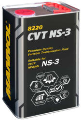 MANNOL 8220-4ME CVT NS-3 automataváltó-olaj, 4lit. fémdobozos