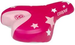 Selle Monte Grappa Nyereg monte grappa 995 14"-16" pink - csepel (csillag mintás) (30db/doboz)