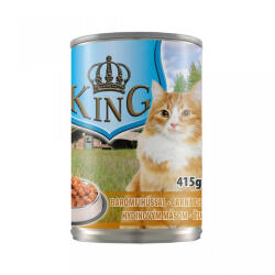 Piko Pet King Cat - conserva cu carne de pasare - 415g