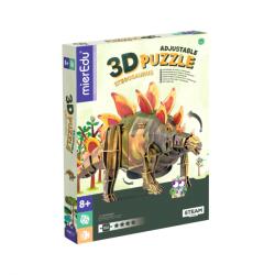 mierEdu Puzzle 3D reglabil - STEGOSAURUS (deluxe) (ME4243)