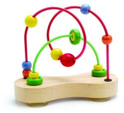 Hape Jucarie din lemn - Centru de activitati, labirint cu bucla dubla (E1801B) - ookee