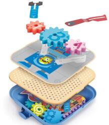 Hape Jucarie din lemn - Set de joaca roti zimtate (E1065A) - ookee
