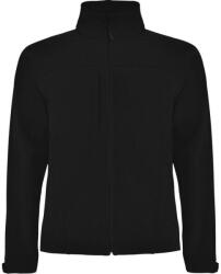 ROLY Unisex felnőtt Rudolph Soft Shell kabát 2XL fekete