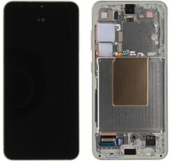 Samsung GH82-33287D Gyári Samsung Galaxy S24 OLED kijelző érintővel Zöld (Jade Green) kerettel, előlap, EU verzió (GH82-33287D)