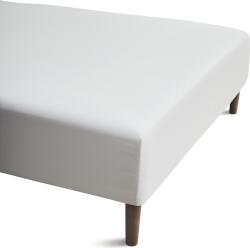 Juna Cearșaf cu elastic Percale 160 x 200 x 30 cm alb (618211)